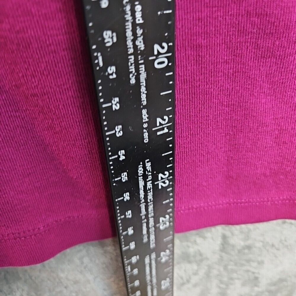Lands End Women's Sz 2XL Shaped Fit pink top short sleeve - Picture 3 of 10